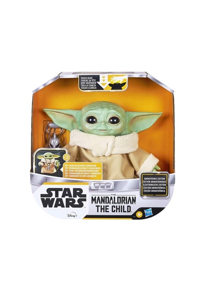 Hasbro Star Wars The Child Animatronic Baby Yoda Grogu 25'ten Fazla Ses Ve Hareket Kombinasyonlu