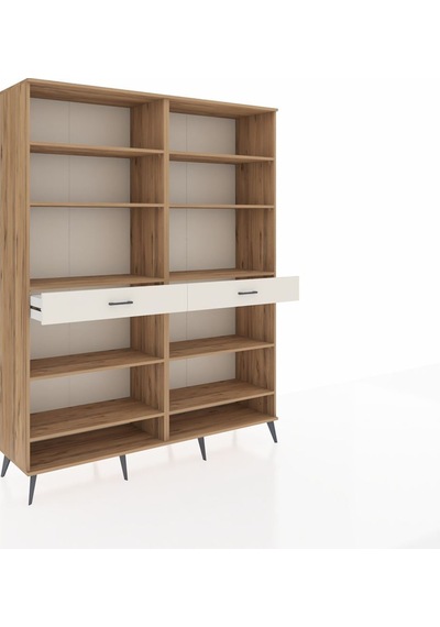 Hyperion Gardrop 10 Raflı 2 Çekmeceli 176x44x221 Çam-çam/aytaşı Çam/aytaşı Hyperion Gardrop 10 Raflı 2 Çekmeceli 176x44x221 Çam-çam/aytaşı Çam/aytaşı