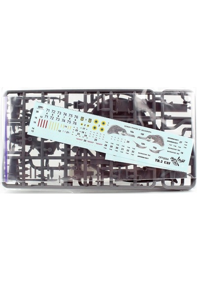 Clear Prop Models 72034 1/72 Ölçek, Tb.2 Uav Ukrayna Donanmas, Silahlı İnsansız Hava Aracı, Plastik Model Kiti-55951