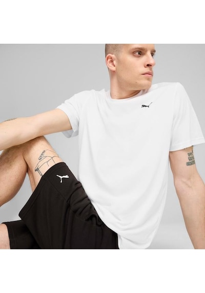 Puma Tad Essential Solid Cat Erkek Beyaz Tişört Beyaz