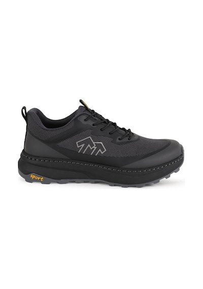 Guja Erkek Spor Ayakkabı 515-1 Siyah Outdoor Trekking Yürüyüş Ayakkabısı Tırtıklı Taban Rahat Günlük Sneaker