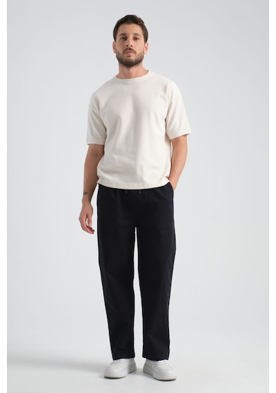 Redline Calmfit Erkek Baggy Kalın Beli Lastikli Pantolon Lacivert