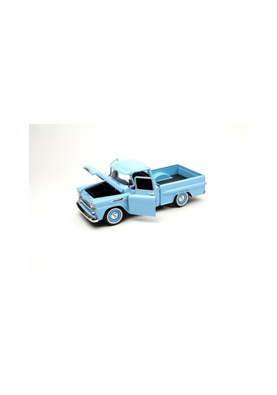 Motormax 1958 Chevy Apache Fleetside Pickup 1/24 Model Araba