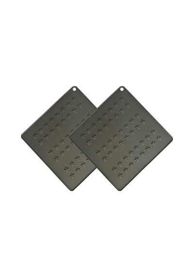 2 Adet 16x16 Cm Gri Yıldız Desenli Silikon Tencere Altlığı, Isıya Dayanıklı Kaymaz Nihale, Airfryer Pişirme Matı, Çok Amaçlı Silikon Mutfak Altlığı Diğer 2 Adet 16x16 Cm Gri Yıldız Desenli Silikon Tencere Altlığı, Isıya Dayanıklı Kaymaz Nihale, Airfryer Pişirme Matı, Çok Amaçlı Silikon Mutfak Altlığı Diğer