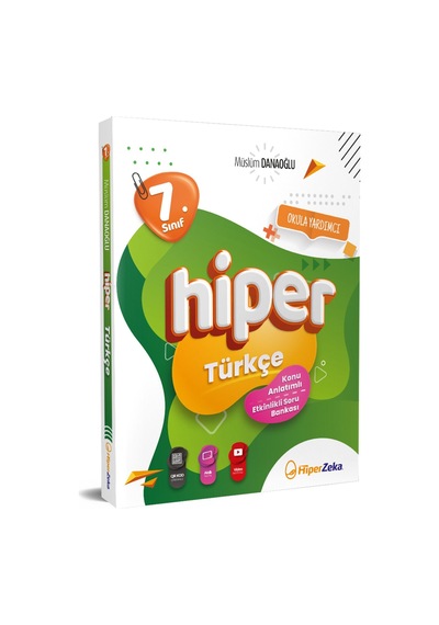 2026 7. Sınıf Hiper Türkçe Konu Anlatımlı & Soru Bankası| Müslüm Danaoğlu