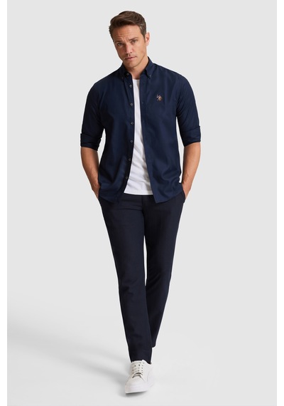 U.s. Polo Assn. Erkek Lacivert Gömlek Basic 50320242-vr033