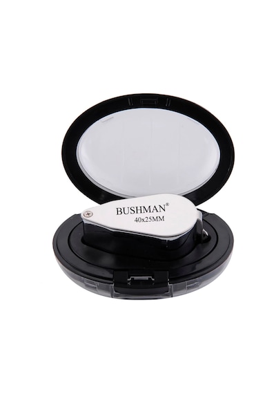 Bushman 40X25 MM Özel Kutulu Led ve Uv Işıklı Lup Büyüteç