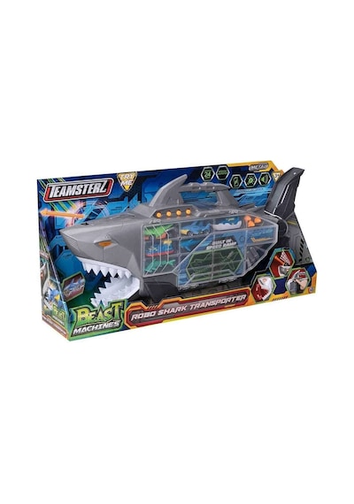 74461 Teamsterz Beast Machines Robo Shark Çantalı Transporter -Su
