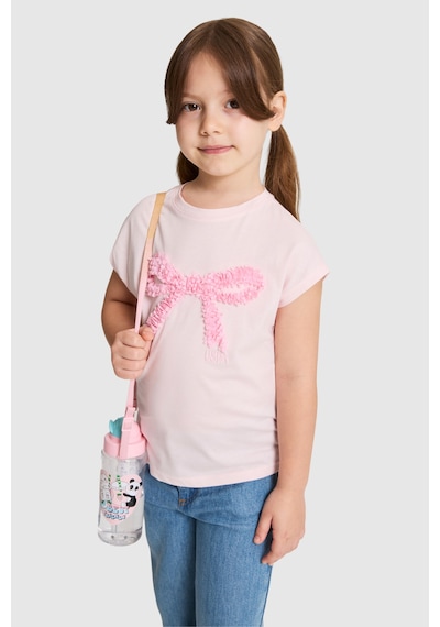 U.S. Polo Assn. Kız Çocuk Açık Pembe Tişört 50325647-vr078 Acık Pembe