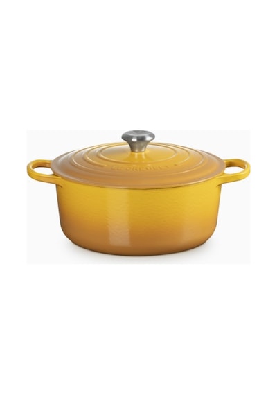 Le Creuset Yuvarlak Ikonik Lüks Döküm Tencere 28 Cm Sarı