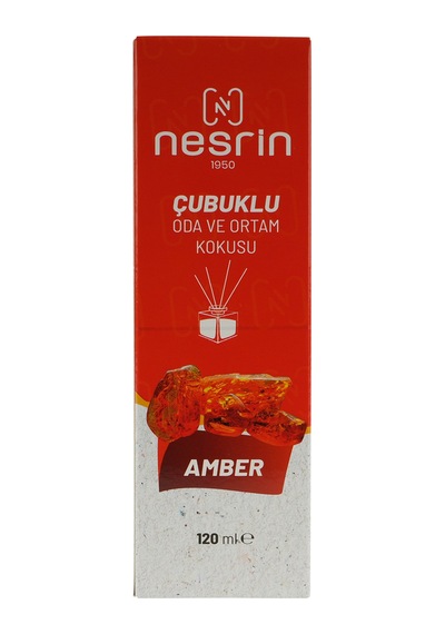 Nesrin 120 Ml Cam Kutulu Bambu Koku Amber - 86903527282613a