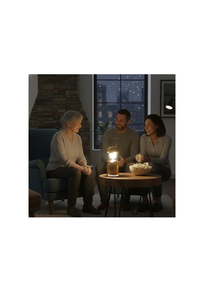 Ev Balkon Bahçe Deprem Lambası Güneş Enerjili Katlanır Fonksiyonlu Asma Apartatlı Lamba Renkli