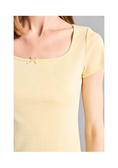 Defacto Regular Fıt Kısa Kollu 2li Kareli Şortlu Ribana Açık Sarı Pijama Takım G9860ax26smyl83 Sarı-yl83