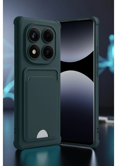 Xiaomi Redmi Note 14 Pro 4g Kelvin Kartvizitli Silikon Lila