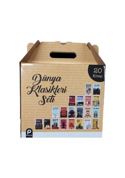 Dünya Klasikleri Seti - Kutulu - 20 Kitap Takım- Pınar Yayıncılık