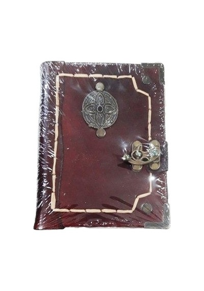 El Yapımı Deri Defter 12 x 17 CM 150 Yaprak N11.1143