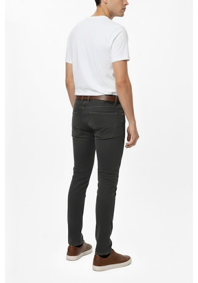 Erkek Silim Fit Jeans Model Pantolon 310 Bgl-st04976 Füme