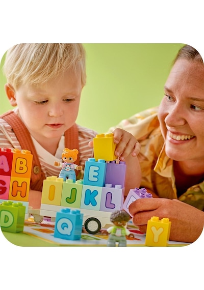 LEGO® DUPLO® Kasabası Alfabe Kamyonu Oyuncağı 10421 2+ Eğitici Oyuncak Yapım Seti - 36 Parça