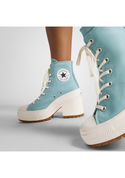 Converse Chuck 70 De Luxe Heel Kadın Mavi Platform Sneaker