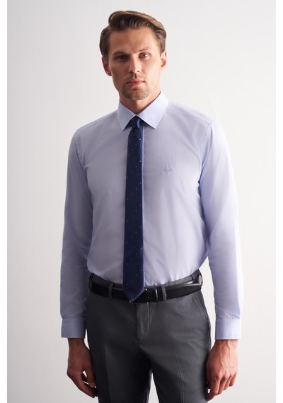 İmza Mavi Klasik Yaka Uzun Kol Cepsiz Slim Fit Basic Pamuklu Gömlek 1004255008 Mavi İmza Mavi Klasik Yaka Uzun Kol Cepsiz Slim Fit Basic Pamuklu Gömlek 1004255008 Mavi