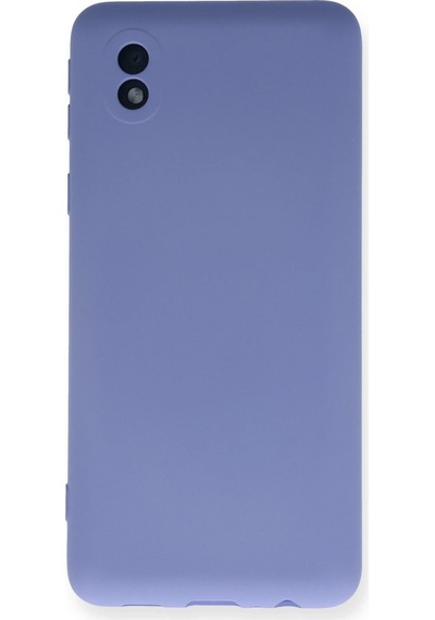 Newface - 95 - Samsung Galaxy Uyumlu A01 Core Kılıf Nano İçi Kadife Silikon - Csmo-tex - - Lila LİLA