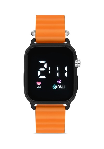 Aqua Di Polo 1987 Apwr033308 Unisex Siyah Silikon Dijital Led Kol Saati