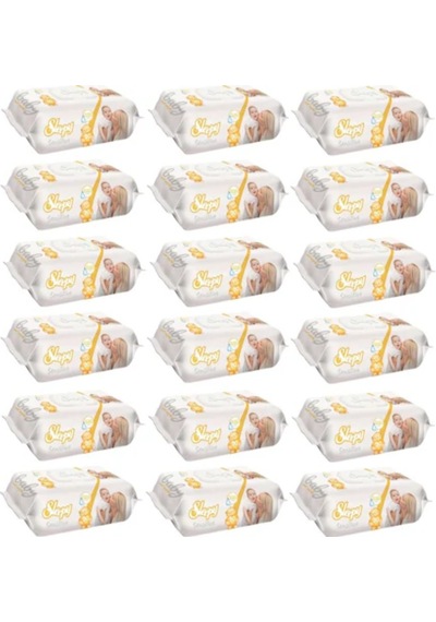Sleepy Sensitive Hassas Ciltlere Özel Islak Bebek Havlusu 18 X 90'Lı