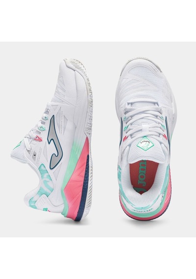 Joma Tspıls2602om Spin Kadın Padel Ayakkabısı Beyaz/pembe