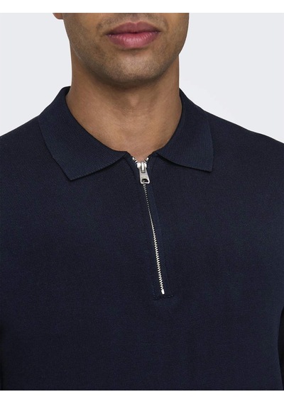 Only & Sons Wyler Life Erkek Lacivert Polo Tişört 22028606-dr Lacivert