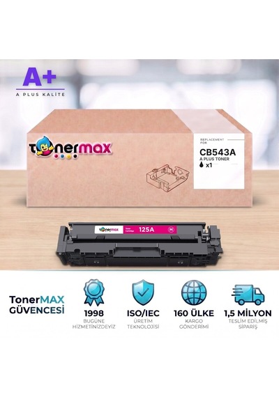 Hp 125a Cb543a Kırmızı Uyumlu Toner A Plus / Color Laserjet Cp1215 / Cp1515 / Cm1312