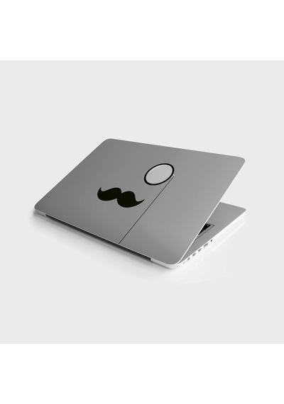 Laptop Sticker Bilgisayar Notebook Pc Kaplama Etiketi Bıyık