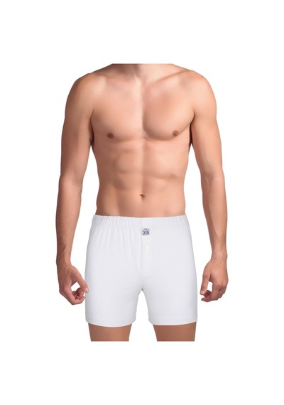 The Don Traditional Erkek Boxer Şort Krem 001