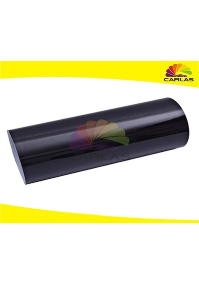 Oto Karbon Kaplama Folyo Hava Kanallı Siyah 152Cm X 1M