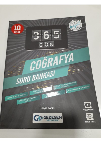 Gezegen 10.sınıf 365 Gün Coğrafya Soru Bankası