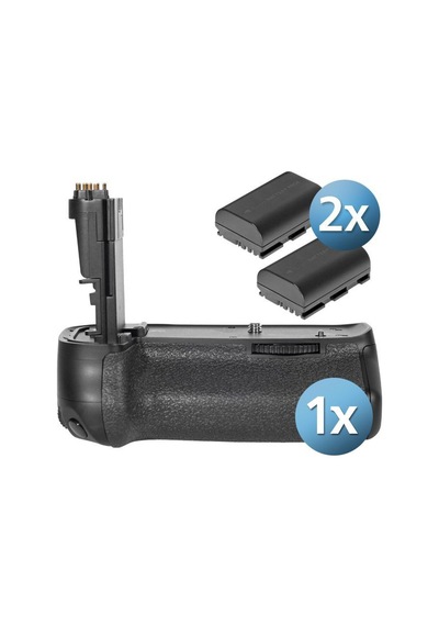 Canon Eos 6D için Meike Mk-6D Batter Grip + 2 Ad. Lp-E6N
