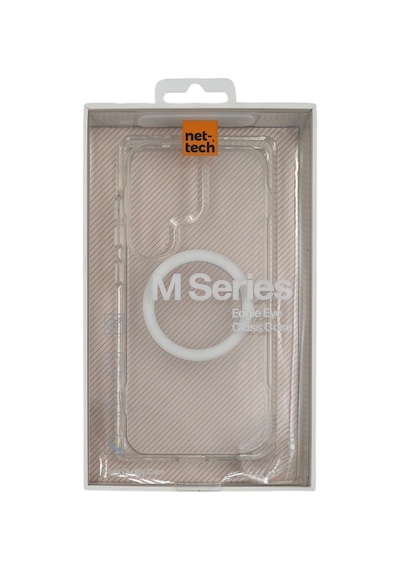 Nettech Samsung Uyumlu Galaxy S25 Neo Hybrid Magsafe Arka Koruma Kılıf Şeffaf