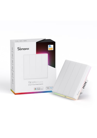 Sonoff TX Ultimate Akıllı Dokunmatik Duvar Anahtarı 4 Kanallı