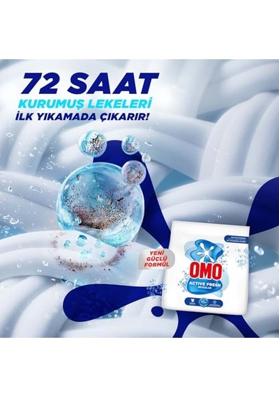 Omo Active Fresh Beyazlar Toz Deterjanı 1.5 Kg