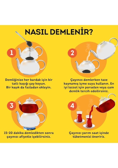 Lipton Yellow Label Dökme Çay 1000 Gr X 4 Adet