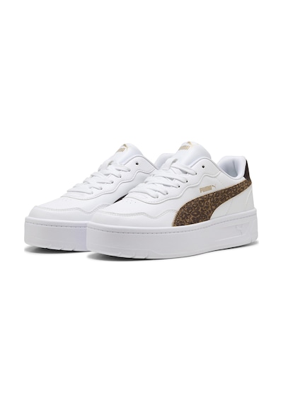 Puma Court Lally Skye Feline Kadın Beyaz Sneaker Ayakkabı 40825102