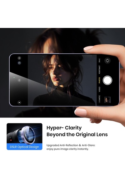 Samsung Galaxy S26 Ultra İle Uyumlu Safir Kamera Lens Koruyucu, Parmak İzi Bırakmayan, Hd Şeffaf, Çizilmeye Dayanıklı Temperli Cam Lens Koruma Derin Mor, Galaxy S26 Ultra