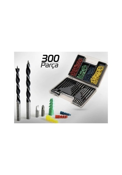 300 Parça Dübel Ve Matkap Ucu Seti Cpr-4386-e0baf