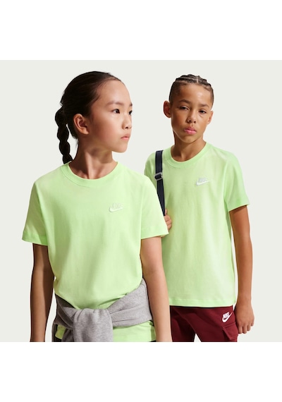 Nike Nsw Tee Emb Futura Yeşil Pamuklu Çocuk T-shirt