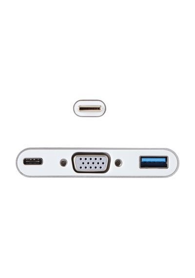 Vcom Cu426M Type-C-M To Vga-F Usb 3.0-F Type-C-F Çevirici