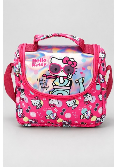 Hello Kitty Termal Isı Yalıtımlı Beslenme Çantası Çocuk Okul Yemek Çantası Pembe 24x22x14 Cm Çok Renkli