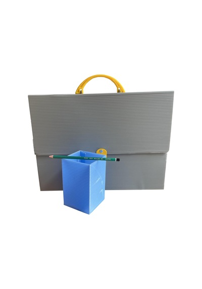 25x35 Proşe Çantası Ve Resim Dosyası Promosyonlu Ürün Gri