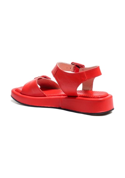 Fast Step Hakiki Deri Kadın Klasik Sandalet 710za150 001