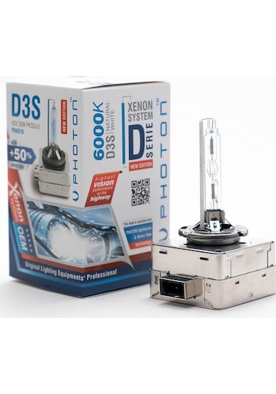 Photon D3S 6000K Xenon Ampul +50 Fazla Işık N11.3457
