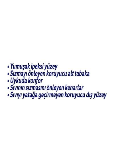 Hasta Alt Açma Yatak Koruyucu Örtü 60 90cm 60 Adet 2pk 30