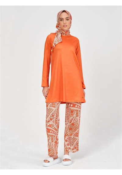 Alfasa Alf22637 Rigel Tesettür Mayo-oranj Turuncu
